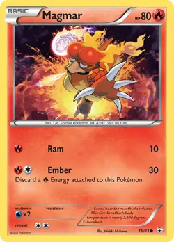 Magmar 16/83 Common | Generations | Pokemon Card - Image 1