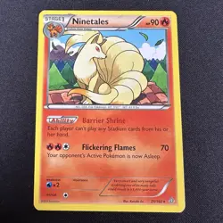 Ninetales 21/160 Rare XY - Primal Clash - Pokemon Card TCG - LP - Image 1