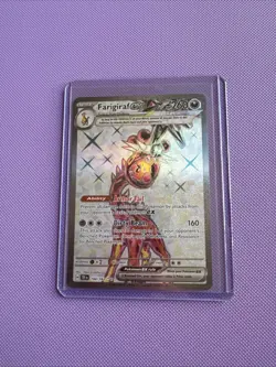 Pokemon TCG Farigiraf EX Temporal Forces 194/162 Full Art Ultra Rare Holo Card - Image 1