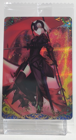 Fate Grand Order Wafer Card – Jeanne d'Arc (Alter) [Avenger]–Special Edition-FGO - Image 1