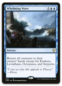 Whelming Wave #409 (LP) Commander Legends CMR Magic MTG - Image 1