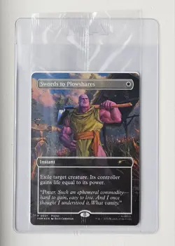 THANOS Magic the Gathering PSA Magazine Promo Swords to Plowshares Marvel MTG - Image 1