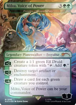 Magic the Gathering Secret Lair x Hatsune Miku: Electric Entourage EN Foil - Image 5
