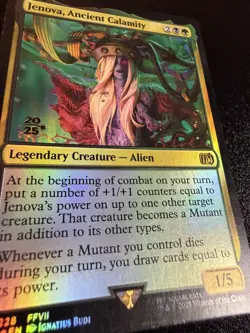 Jenova, Ancient Calamity - Prerelease Foil Promo - Final Fantasy VII MTG FF7 - Image 3