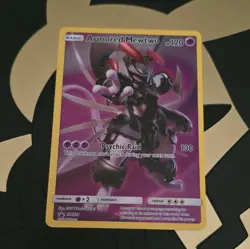 Pokemon Armored Mewtwo SM228 SM Promo Holo - Image 1
