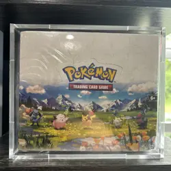 Pokemon TCG Ascended Heroes Mini Tin Display Sealed New 10 WITH ACRYLIC CASE - Image 1
