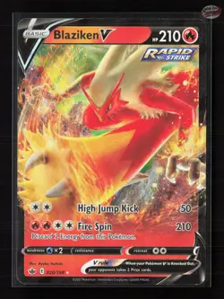 Blaziken V Chilling Reign 020/198 Holo - NM - Image 1