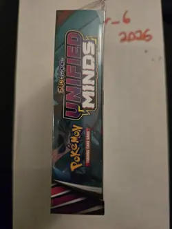Unified Minds Hanger Box 3 Booster Packs Factory Sealed New Sun & Moon Pokemon - Image 3