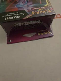 Unified Minds Hanger Box 3 Booster Packs Factory Sealed New Sun & Moon Pokemon - Image 5