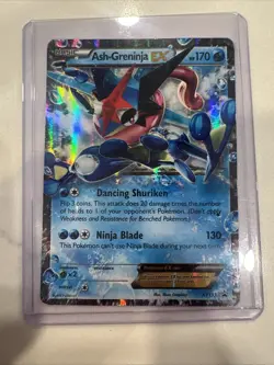 2016 Pokemon XY Black Star Promo AG EX Box #XY133 Ash-Greninja ex - Image 1