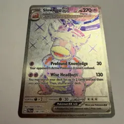 Pokemon TCG Slowking ex 238/193 Sv02 Paldea Evolved Holo Ultra Rare - Image 1