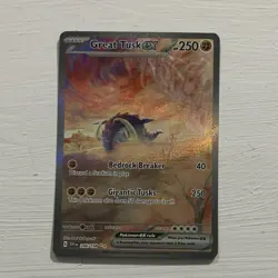 The Pokemon Company Great Tusk ex Full Art Holo SV01 English 250HP 246/198 - Image 1