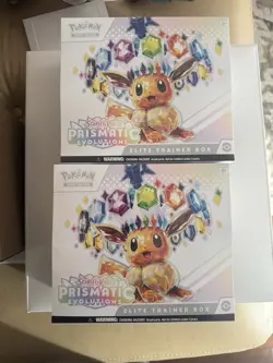 Pokemon TCG Scarlet & Violet—Prismatic Evolutions Elite Trainer Box - Image 1