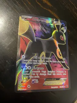 Pokemon Fates Collide Umbreon EX 119/124 Holo, LP - Image 1