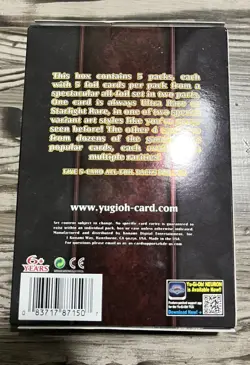 Yu-Gi-Oh! TCG Rarity Collection V 1st Edition English 5 Pack Booster Box - Image 2