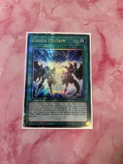 Yugioh: Fusion Destiny - Quarter Century Secret Rare - RA03-EN270 - Near Mint - Image 1