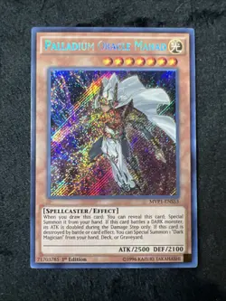 Yu-Gi-Oh! Palladium Oracle Mahad MVP1-ENS53 Dark Side 1st Edition Effect EN - Image 1