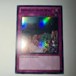 Yugioh Imperial Iron Wall LCJW-EN298 Ultra Rare 1st Ed NM - Mint - Image 2