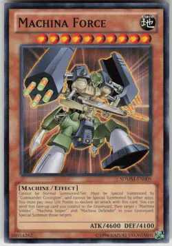 MACHINA FORCE SDMM-EN009 COMMON / SHORT PRINT YU-GI-OH LIGHTLY PLAYED - Image 1