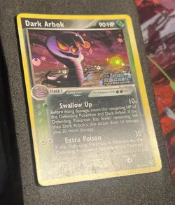 POKEMON CARD 2004 DARK ARBOK REVERSE HOLO 29/109 EX TEAM ROCKET RETURNS STAMP - Image 4