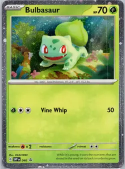 Bulbasaur - (Cosmos Holo) Promo SV: Scarlet & Violet Promo Cards 046 - Image 1