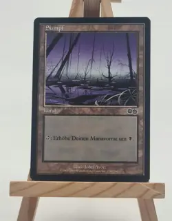 Sumpf (M.2) Urza´s Saga Magic Karte Deutsch (Swamp (M.2) 340/350 - Image 1