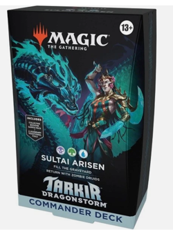 MTG Tarkir Dragonstorm Commander Deck - Sultai Arisen Englisch Opened - Image 1