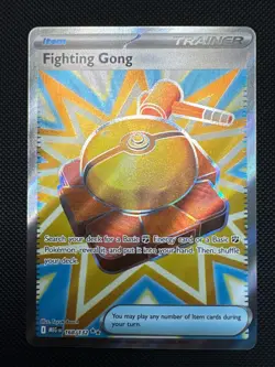 Fighting Gong 168/132 ME01: Mega Evolution Ultra Rare Pokemon TCG NM - Image 1