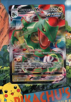 Pokemon TCG Rayquaza VMAX Full Art 101/159 Crown Zenith NM/M - Image 1