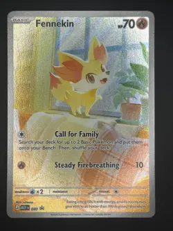 Fennekin 080 Holo Promo ME: Mega Evolution Promo Pokemon Near Mint - Image 1