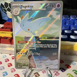 TCG Pokemon Togekiss 235/217 Ascended Heroes IR Holo Full Art 140HP EN - Image 2