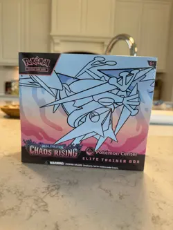 Pokemon TCG Chaos Rising Pokemon Center Elite Trainer Box PC ETB - Image 1