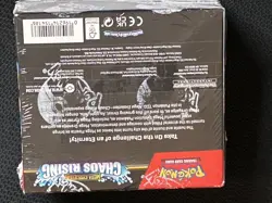 Pokemon TCG Mega Evolution: Chaos Rising Booster Box Factory Sealed - Image 2