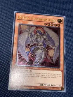 LODT-EN024 Celestia Lightsworn Angel Ultimate Rare Unlimited NA english Yugioh - Image 2