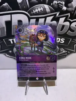 Disney Lorcana TCG Edna Mode Fashion Designer Epic Wilds Unknown NM - Image 1