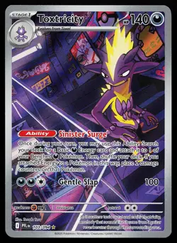 Toxtricity 103/094 Holo Illustration Rare Phantasmal Flames Pokemon Card - Image 1