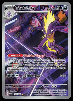 Toxtricity 103/094 Holo Illustration Rare Phantasmal Flames Pokemon Card - Image 1
