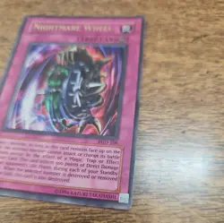 YuGiOh - Nightmare Wheel PGD-106 Ultra Rare MP Trading Card Game - Image 2