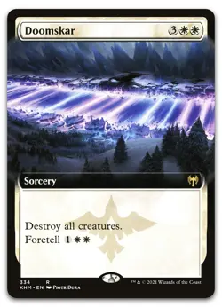 Doomskar (Extended Art) #334 (NM) Kaldheim KHM Magic MTG - Image 1