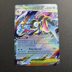 Mega Greninja Ex 022/086 - Double Rare - Chaos Rising - Pokemon card TCG - Image 1