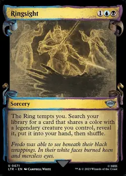 Ringsight NonFoil The Lord of the Rings: Tales of Middle-earth 671 NM MTG - Image 1