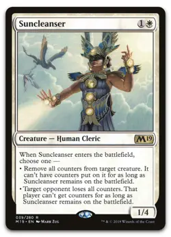 Suncleanser #39 (NM) Core Set 2019 M19 Magic MTG - Image 1