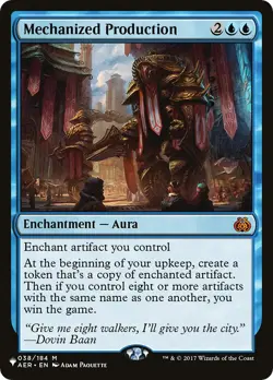 MTG Mechanized Production - 038/184 / English / Near Mint - Image 1