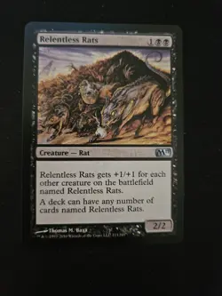 Relentless Rats x1 - M11 NM MTG - Image 1