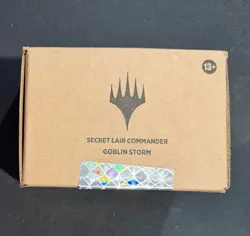 Magic The Gathering Secret Lair Commander Deck: Goblin Storm New & Sealed - Image 1