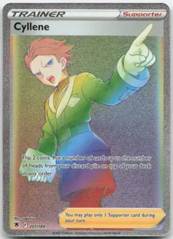 Cyllene 201/189 SWSH10: Astral Radiance Pokemon Card NM - Image 1