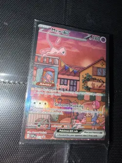 🔥 Mew ex SVP 53 Pokemon TCG Scarlet Violet 151 Black Star Promo Full Art SEALED - Image 2