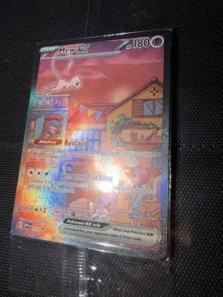 🔥 Mew ex SVP 53 Pokemon TCG Scarlet Violet 151 Black Star Promo Full Art SEALED - Image 3