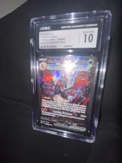 Pokemon 2024 Paldean Fates Sir #234/091 Charizard EX CGC 10 Gem Mint English - Image 2