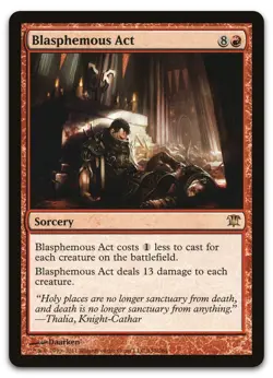 Blasphemous Act #130 (NM) Innistrad ISD Magic MTG - Image 1